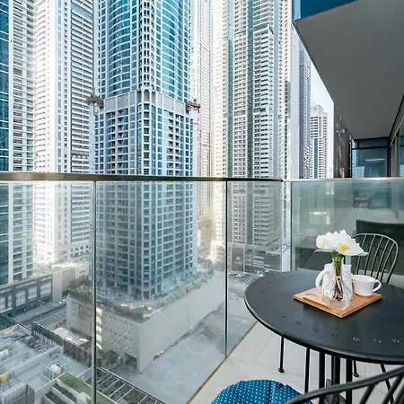 Higuests - Unique Studio With Stunning Panoramic Marina Views Dubai Exterior photo